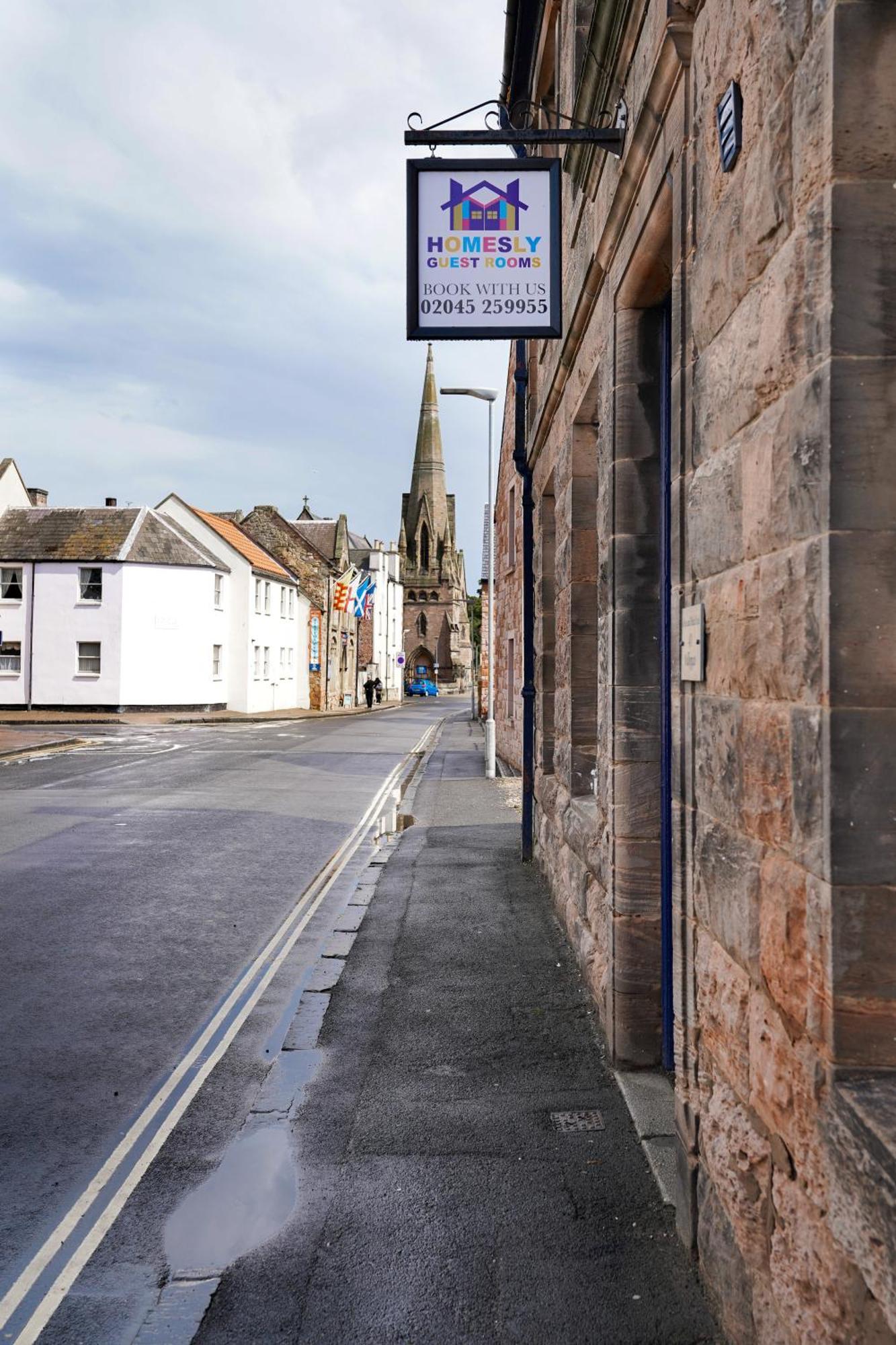 Homesly Guest Rooms, Comfortable En-Suite Guest Rooms With Free Parking And Self Check-In Berwick Upon Tweed Kültér fotó