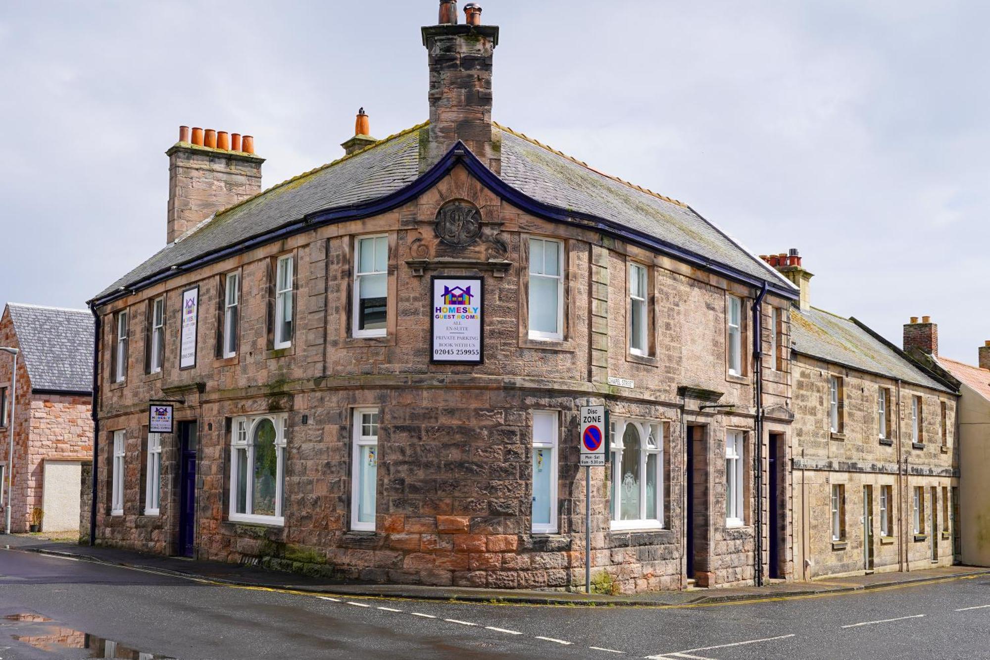 Homesly Guest Rooms, Comfortable En-Suite Guest Rooms With Free Parking And Self Check-In Berwick Upon Tweed Kültér fotó